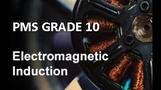 ELECTROMAGNETIC INDUCTION TOPIC 15.5 LECTURE NUMBER 106