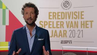 Bekendmaking ‘Eredivisie Speler van het Jaar’ live bij ESPN