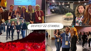 DevFest'22 İstanbul | devfest nedir, GDG nedir? topluluk etkinliklerine neden katılmalıyım? | VLOG