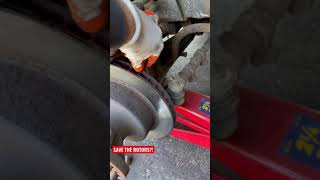 Customer states there is a bad brake pulsation. Wants to know if the rotors can be saved