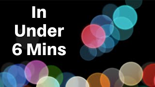 Apple Event September 2016 in Under 6 Minutes