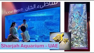 Sharjah Aquarium, UAE - Purnale Family Vlog