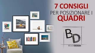 7 Consigli per Posizionare i Quadri sulle Pareti | Belula Design