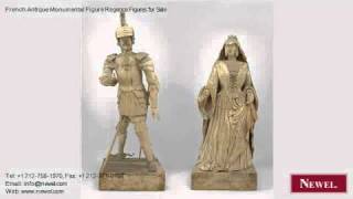 French Antique Monumental Figure Regence Figures for Sale