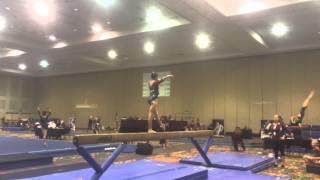 Chayse Williams- Beam- 2015 Brestyan's Las Vegas Invitational- 9.8