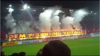 Pyro - Halle vs. HSV 25.10.16 (Hallescher FC - Hamburger SV 0:4 | Pyro im Pokal)