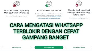 AKUN INI TIDAK DAPAT LAGI MENGGUNAKAN WHATSAPP | THIS ACCOUNT CAN NO LONGER USE WHATSAPP