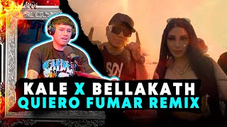 DJ LOW REACCIONA A ❌ QUIERO FUMAR REMIX - KALE LA EVOLUTION FT  BELLAKAHT