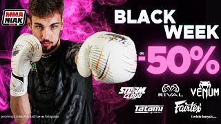 Sprzęt do sportów walki nawet 50% taniej! Sprawdź BlackWeek 2023 w MMAniaku!