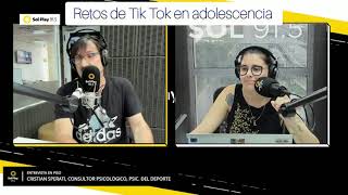 Retos de Tik Tok y Adolescencia.