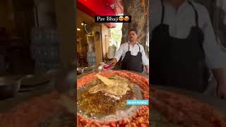 Pav Bhaji Making 🤯😳😱 #shorts #streetfood #foodie