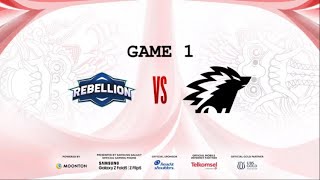 REBELLION ZION vs ONIC ESPORT | WEEK 3 DAY 4 | GAME 1