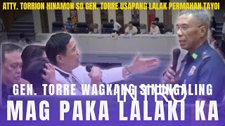 SINU ANG SINUNGAKING SA ATIN NGAYON GEN. TORRE