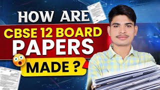 How are CBSE Class 12 Board Papers Made? | Secrets Revealed! 😱 #cbsepaper2025