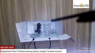 Eksperimen Batara Karang (bukan Jenglot) VS Pistol ini Sempat Terekam Kamera