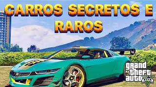 ONDE ENCONTRAR CARROS SECRETOS E RAROS GTA 5//  LOCALIZAÇÃO