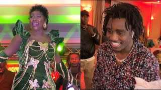 Anniversaire  wally seck fait son entrée au king Fahd et ravit la vedette à….