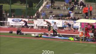 052016   OSAA State Prelims Pieters 100, 200