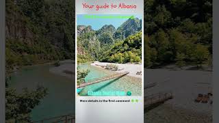 GUIDE to ALBANIA! Shala River — Albania's Emerald Wonder 🌄💧 #shorts