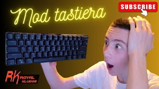 🔥MODIFICO il SOUND della mia TASTIERA DA GAMING🔥 - (RK61, Royal Kludge) #inciogamer