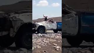 Accident Toyota 2000 at Iran Balochistan Border| Iran_Balochistan_Border | ایکسیڈنٹ 2000 ایران باڈر