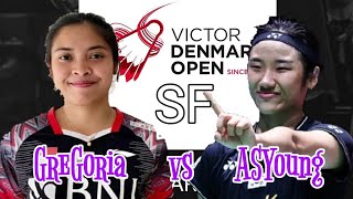 Gregoria Mariska vs An Se Young | Semifinal Denmark Open 2024 Badminton