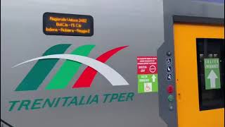 ETR521 006 TTX in partenza da Anzola Emilia per Milano!