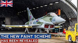 LOOK! The Royal Air Force has revealed  of Typhoon aircraft with new paint scheme