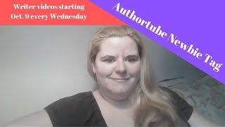 Authortube Newbie Tag!