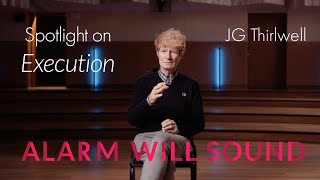 Spotlight on "Execution" by JG Thirlwell