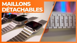 Présentation des bracelets AIMANTÉS À MAILLONS DÉTACHABLES pour Apple Watch Band-Band