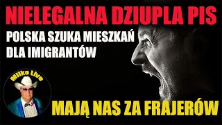 Dziupla PIS i stracone subwencje. Rząd w Polsce szuka mieszkań dla imigrantów. Fałszywe prace. TS.