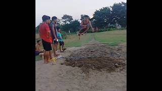 Assam police commando long jump excellent. #longjump #commando #assampolice #thevillagerboy