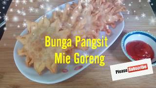 Resep / Cara Bikin """"  Bunga Pangsit Mie Goreng """" Ide Untuk Jualan