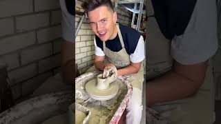 MAKING LOVE WITH MY HANDS ❤️ #shorts #pottery #love