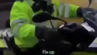 Cop gets slapped by motorist