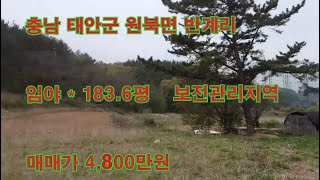 ★업로드[딸기238]충남태안군 원북면 반계리 607㎡매매.  딸기공인중개사 041.662.0880