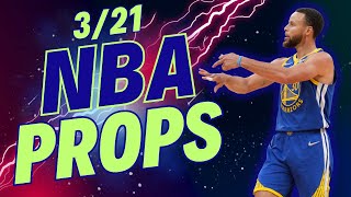 NBA & PGA PRIZEPICKS TODAY 3/21 | VALSPAR CHAMPIONSHIP PLAYER PROPS & BEST BETS | NBA BETTING PROPS