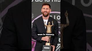 Messi received the most special award