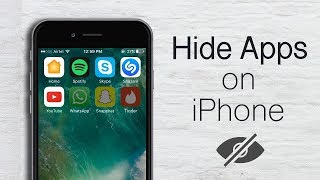 Hide apps in iPhone | Tech S