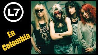 L7 en vivo en Colombia