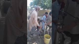 installation hand pump for poor family in village side ( humanity work is great work ) water pump