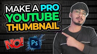 How to create professional YouTube thumbnail without photoshop in laptop or desktop ❤️  deepak lohar