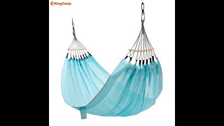 KG 2109  Mesh Hammock with Wood Bar