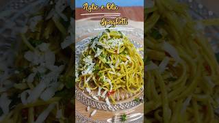 Aglio e Olio Spaghetti🍝  easy recipe to make within 5 mints#shortvideo#shorts #shortsviral #ytshorts