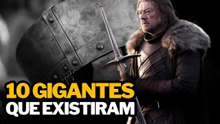 Os 10 Gigantes que Existiram Realmente