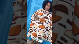 Vestido Plus Size Kaftan em Viscolinho