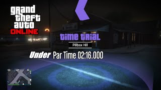 GTA Online Time Trial Guide: Pillbox Hill (Under Par Time)