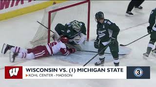 Wisconsin shuts out #1 Michigan State