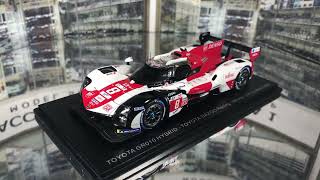 Spark 1/43 Buemi/Hartley/Hirakawa Toyota GR010 'Toyota Gazoo Racing' Hypercar Le Mans Winner 2022